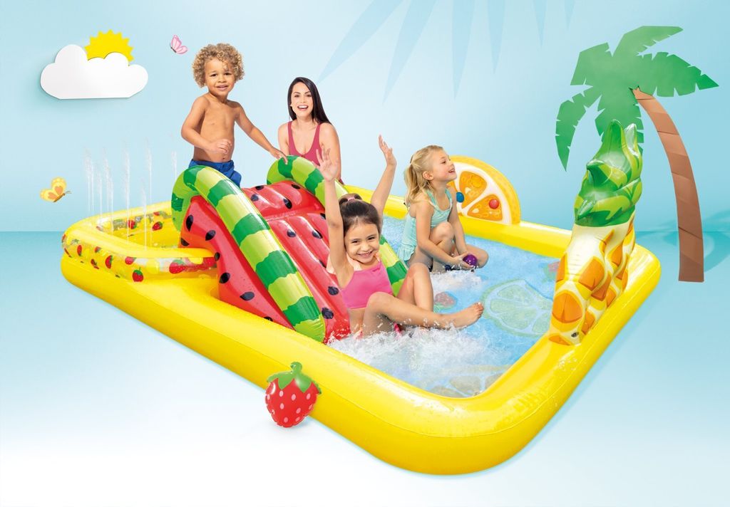 Plac zabaw owocowy 244 x 191 x 91 cm INTEX 57158 Produktbild 34