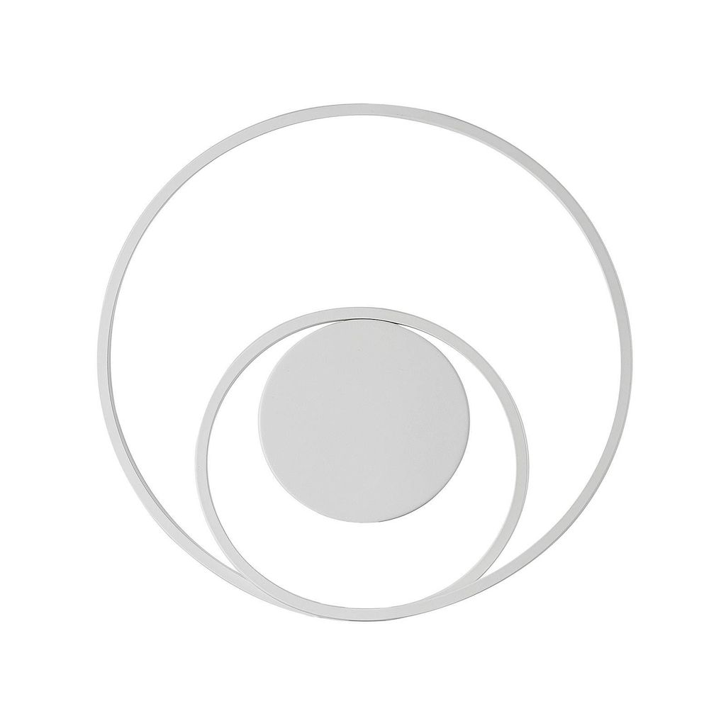 Lindby LED-Deckenleuchte Emisua, weiß, CCT, dimmbar