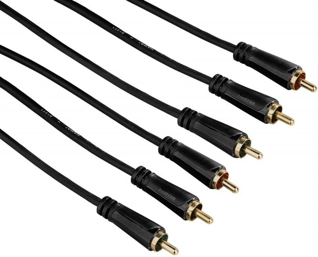 Cavo YUV Component 10m 75 Ohm Oro | Massima Schermatura Video