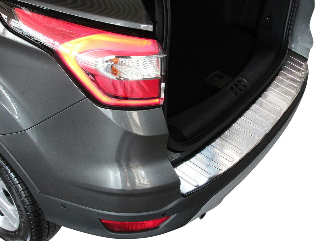 LADEKANTENSCHUTZ Edelstahl MATT Leiste Schutz für Ford Kuga II 2 ab 2012-