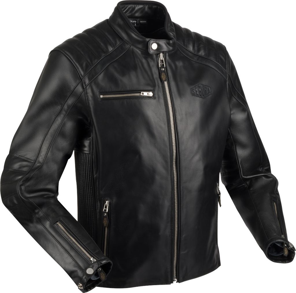 Segura Formula Motorrad Lederjacke, schwarz, L