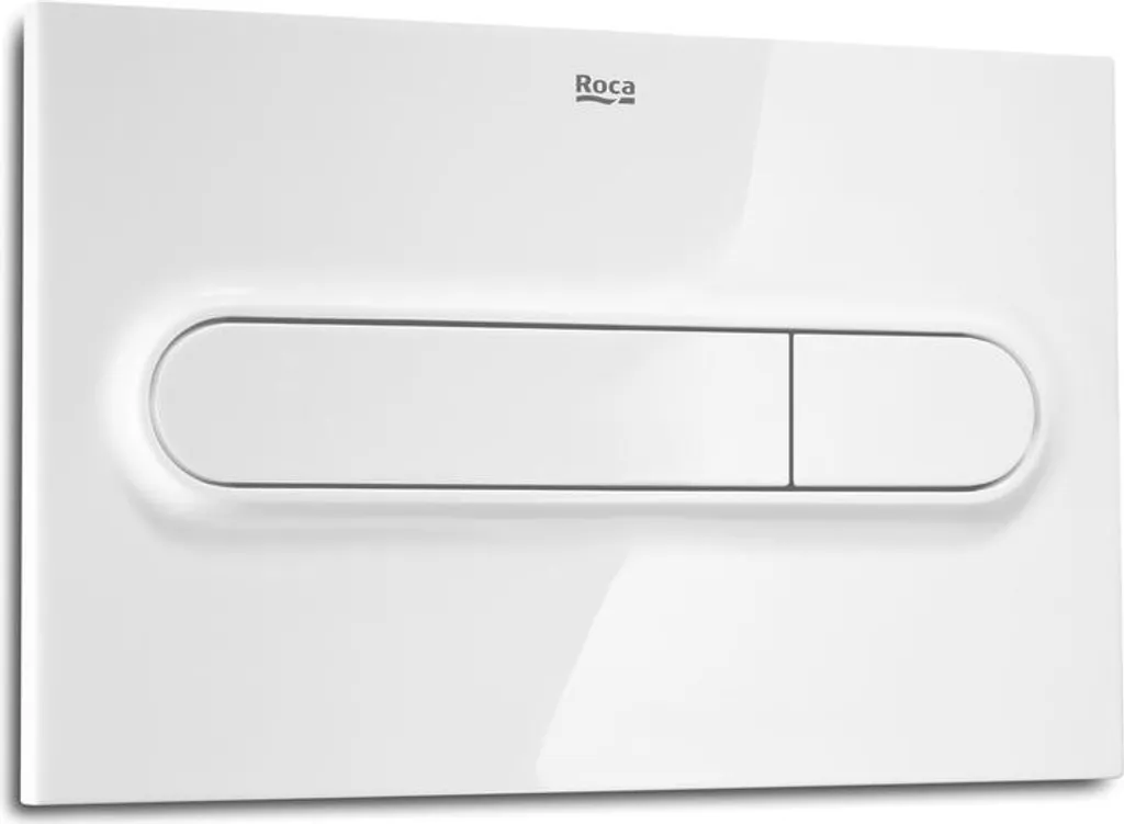 Interrupteur PL1 double bouton blanc pour installation électrique