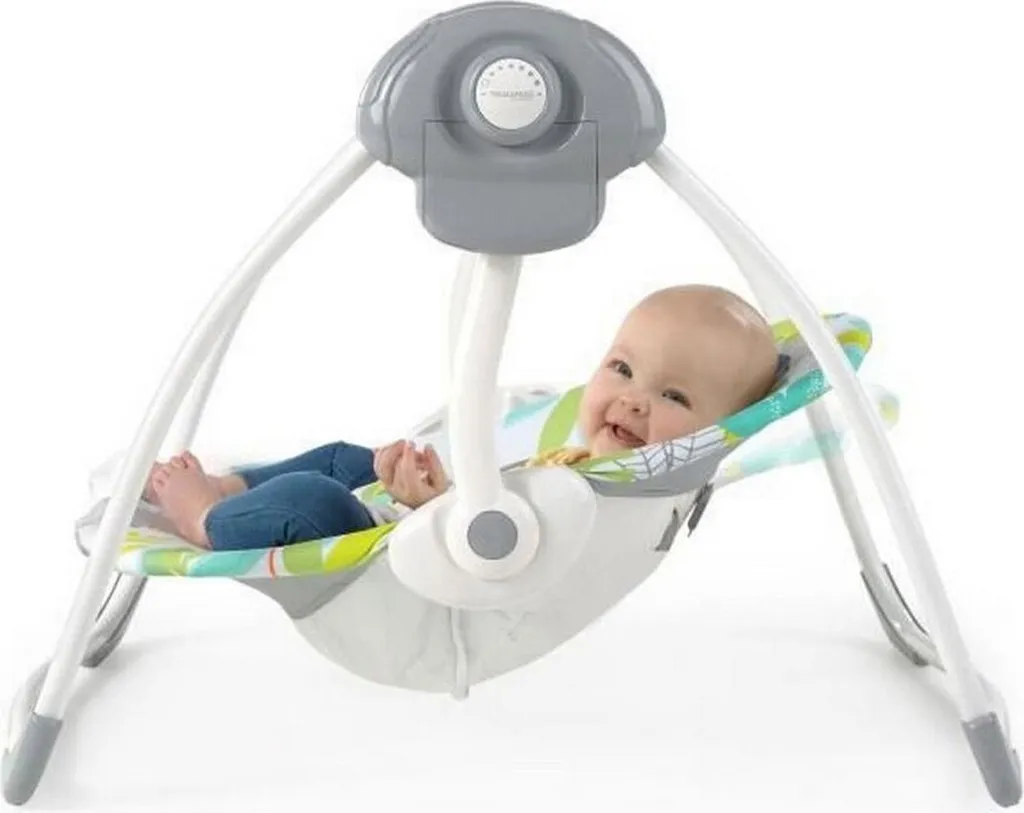 Transat balancelle bébé portable compact Ingenuity multicolore