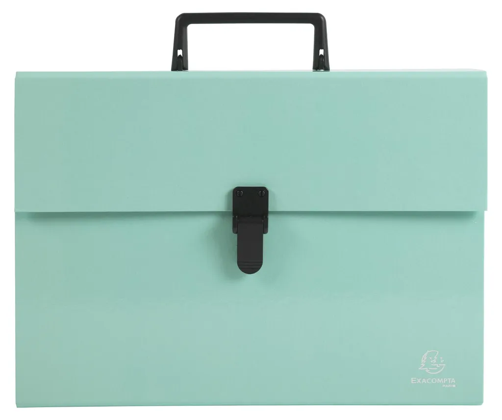 Porte-documents 18F Aquarel vert idéal pour organiser vos cours et TD