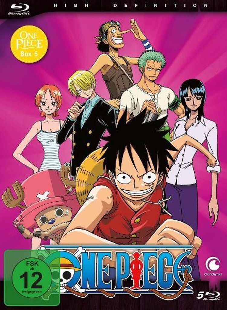 One Piece - TV-Serie - Box 5 (Episoden 131-162) [Blu-ray] Produktbild 