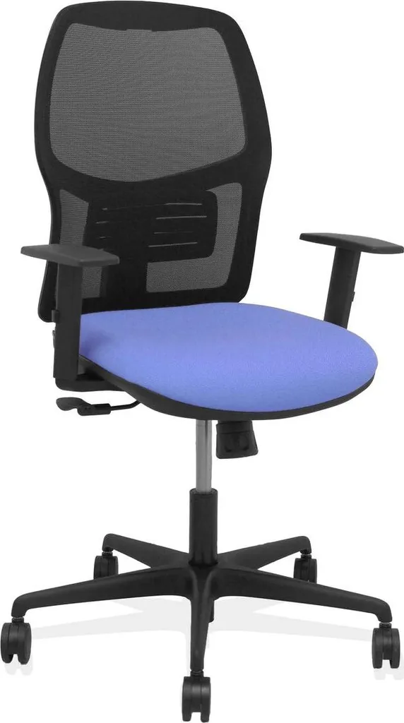 Chaise Alfera avec Dossier Mesh Respirant et Assise Bali Bleu Ajustable