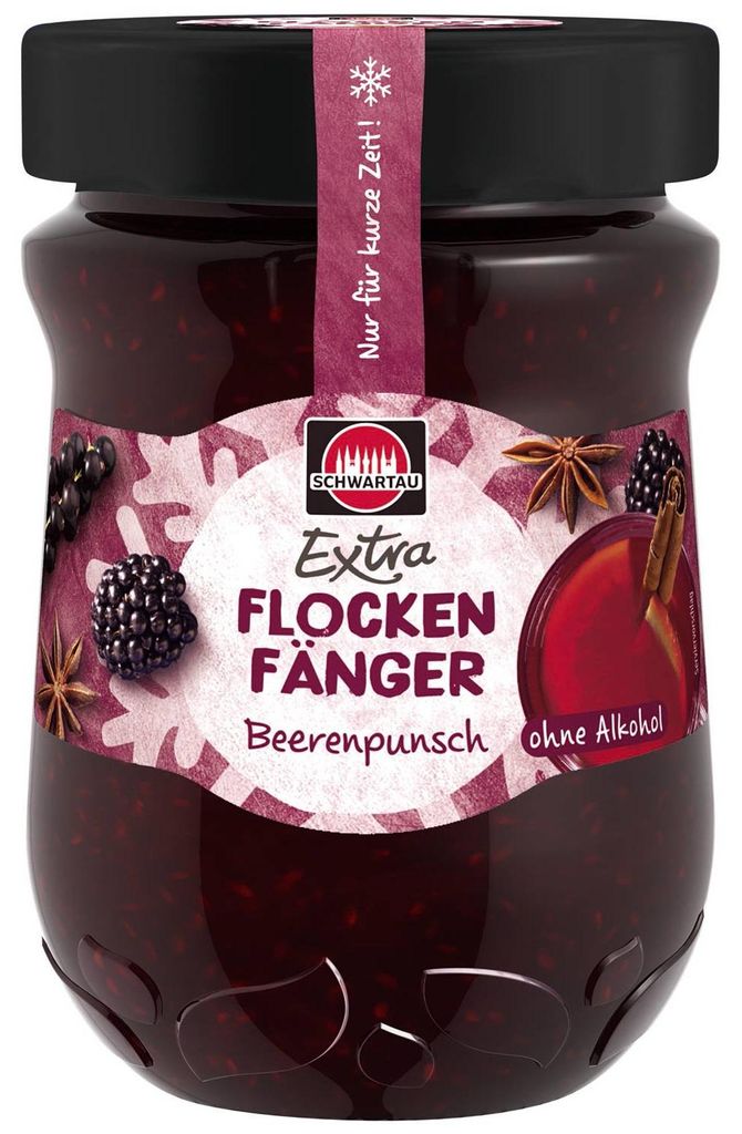 Schwartau Extra Beerenpunsch "Flockenfänger", 340g Produktbild 