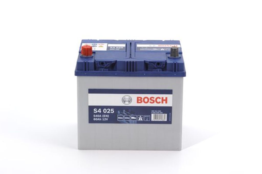 BOSCH S4 025 Starterbatterie 12V 60Ah 540A/EN D23 für Produktbild 