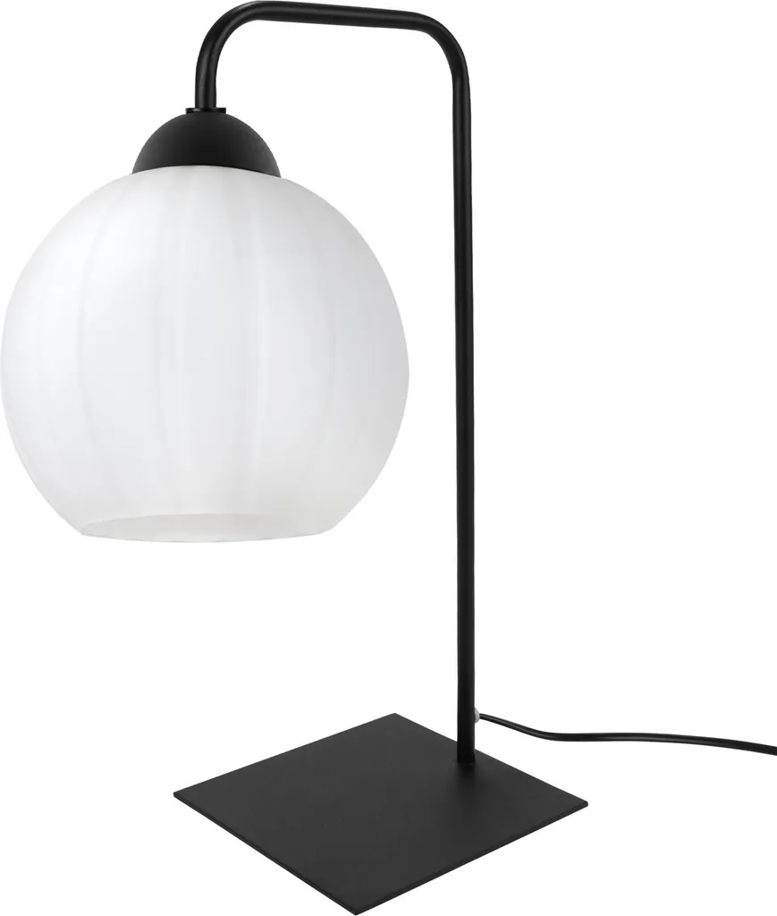 Lampada Costa Nera 1 Luce Vetro Sferico E27 - Illuminazione Soggiorno - 2