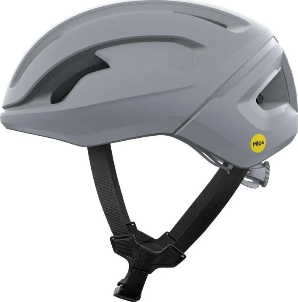Casque vélo sécurisé POC Omne Air MIPS gris avec molette réglable