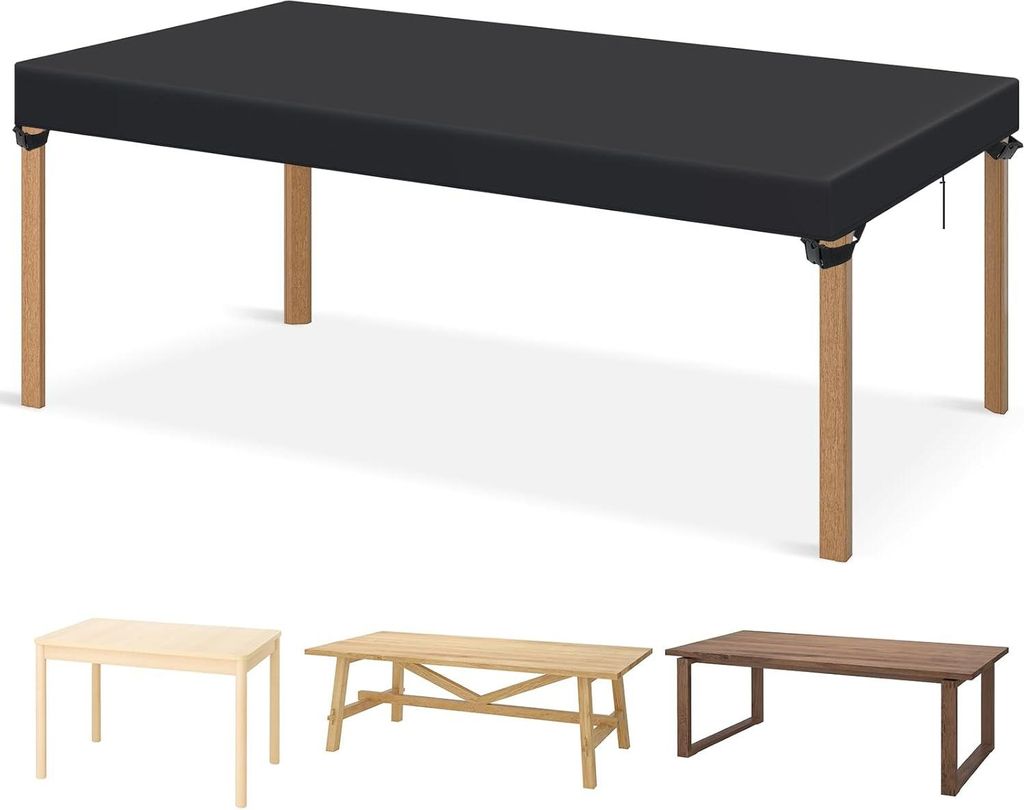 Tischplatte Abdeckung Outdoor Winterfest, 150x90x15cm Produktbild 