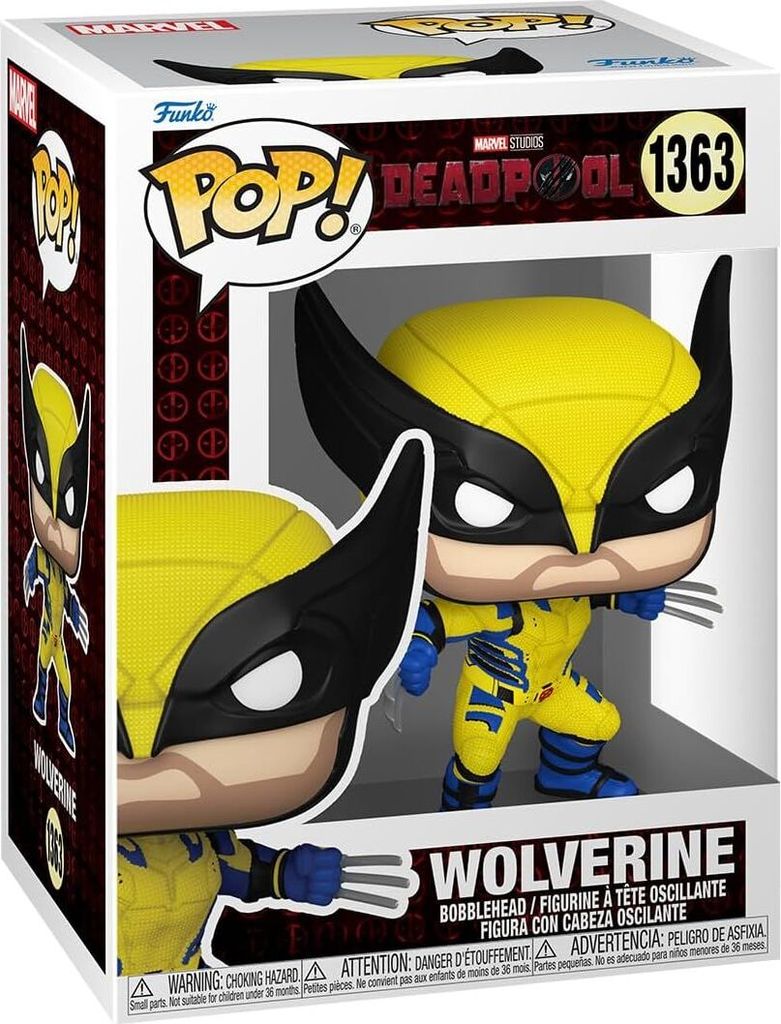 Figurka Funko Pop! Marvel Deadpool Wolverine – Wysokiej Immagine del prodotto 