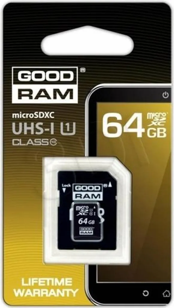 Espansione Memoria GOODRAM 64GB Micro SDXC: Cattura Ogni Tuo Ricordo
