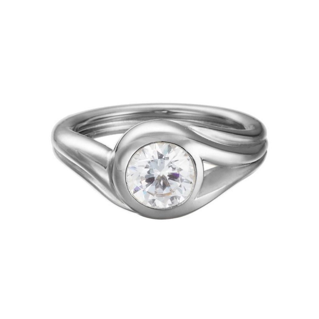 Esprit Ring Damen 925er Sterling-Silber Gr. 56 (17,8mm) Produktbild 