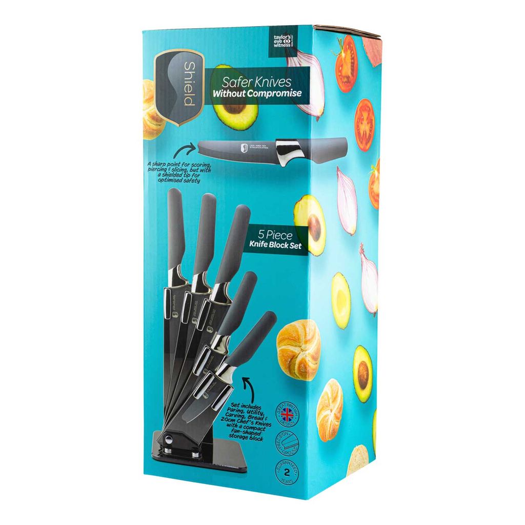 Taylor's Eye Witness Küchenmesser-Block-Set Shield, Produktbild
