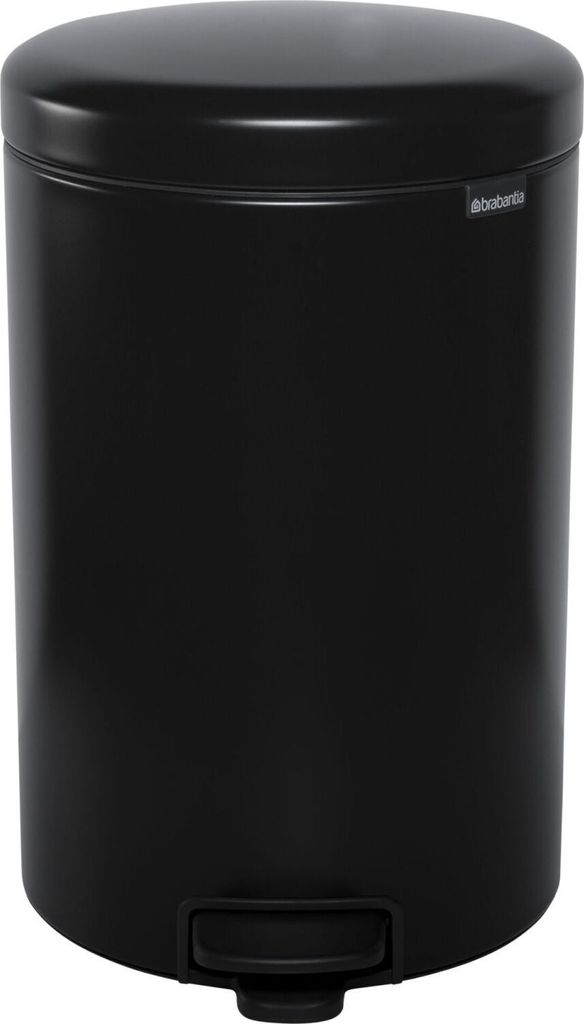Brabantia Treteimer Newicon 20,0 L schwarz matt Produktbild 