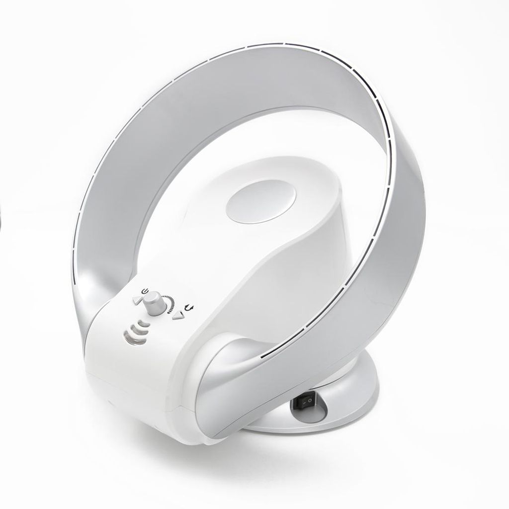 Unimat rotorloser Ventilator weiß mit Fernbedienung Produktbild 