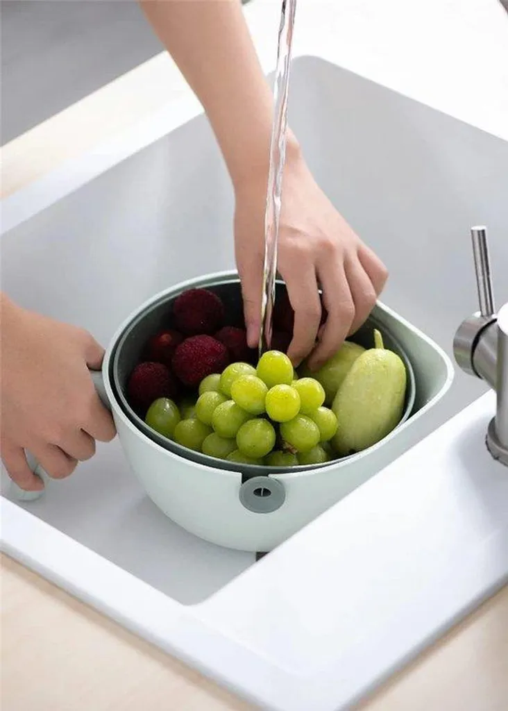 Friteuse centrale pour fruits et légumes verte : fini l'huile en excès