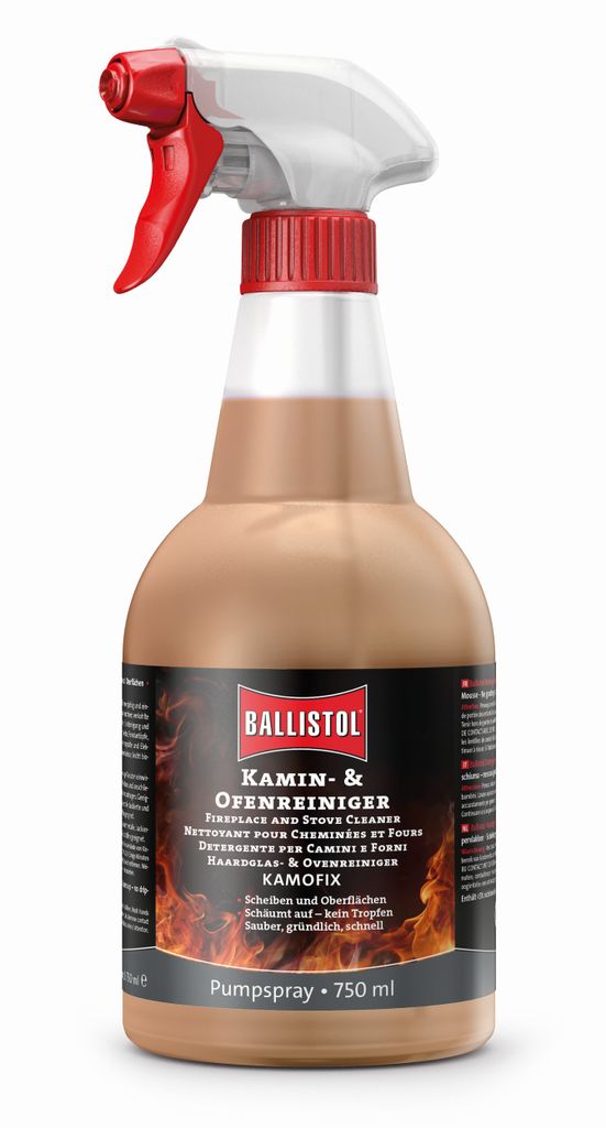 BALLISTOL Kamin-und Ofenreiniger Kamofix Pumpsprüher 750ml Produktbild 