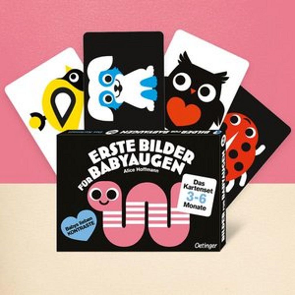 Erste Bilder für Babyaugen. Das Kartenset 3-6 Monate Produktbild 
