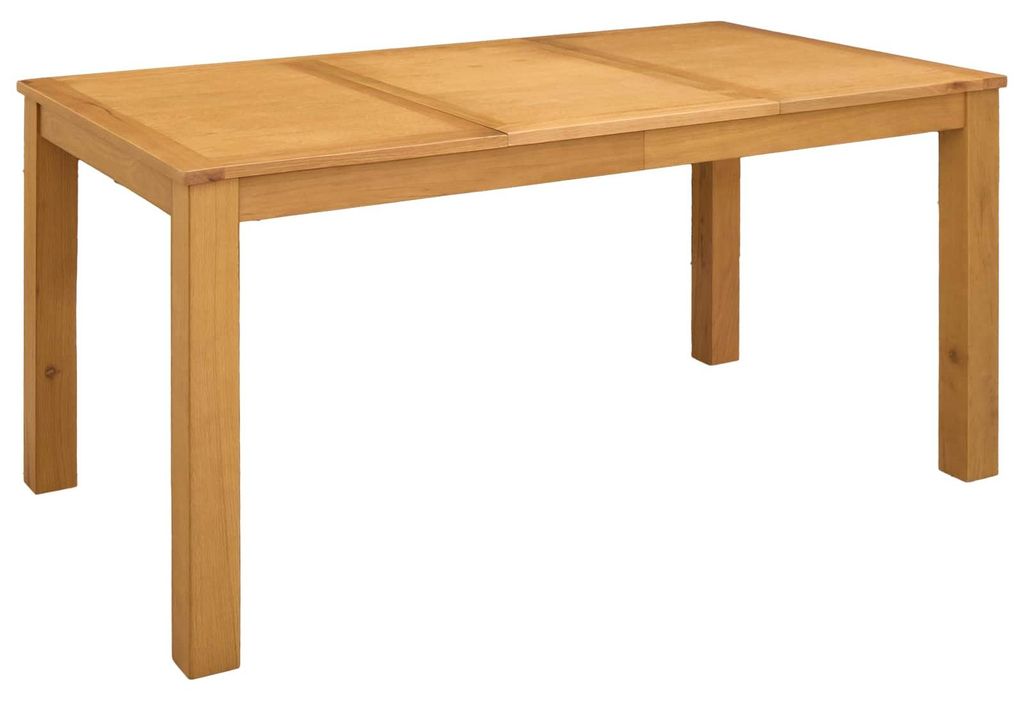 Möbel Esstisch 150 x 85 x 75 cm Massivholz Eiche Natur Rechtwinklig - Esstische CC2549