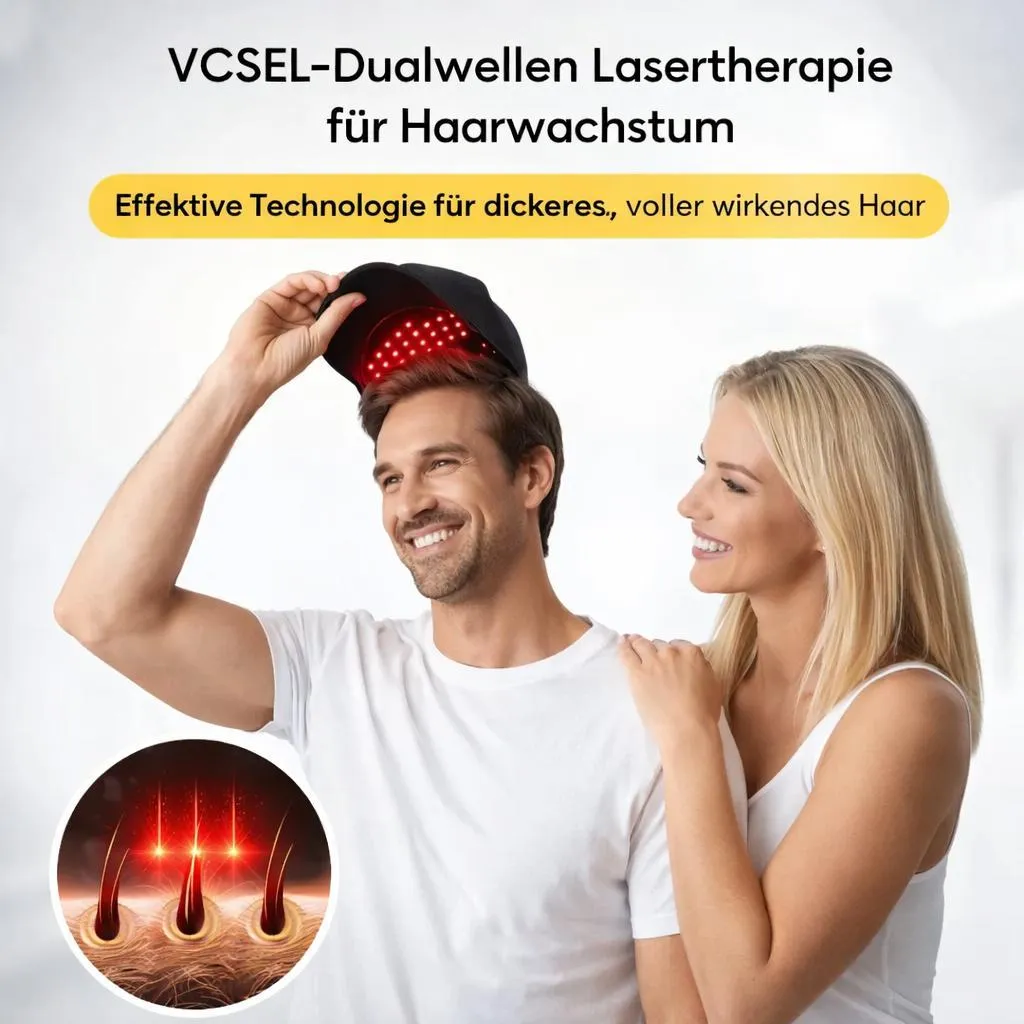 Capuchon Laser Cap Cheveux LED : Solution de repousse capillaire GrowMax - 2
