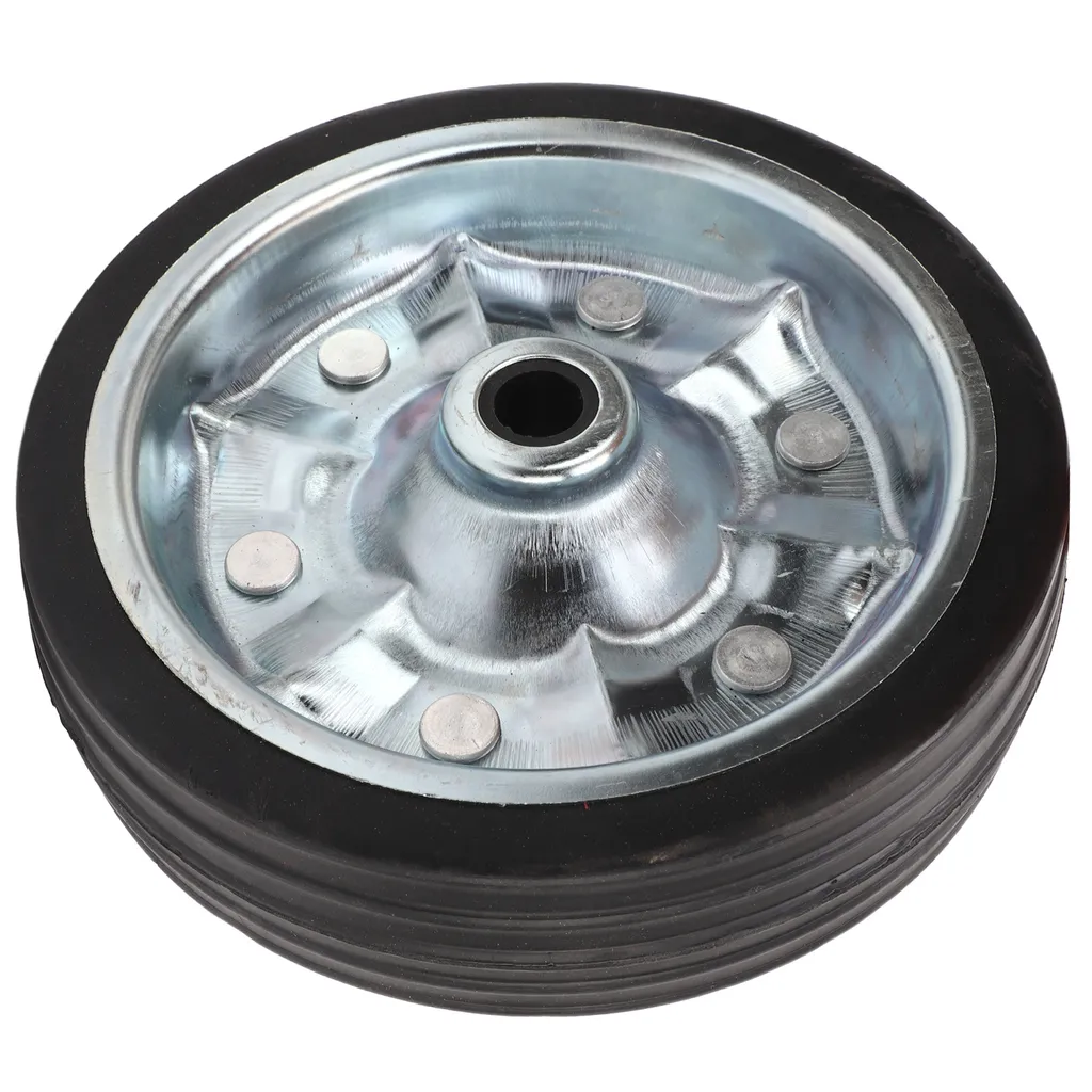 Roue de remplacement RV increvable pour cric de remorque bloqué