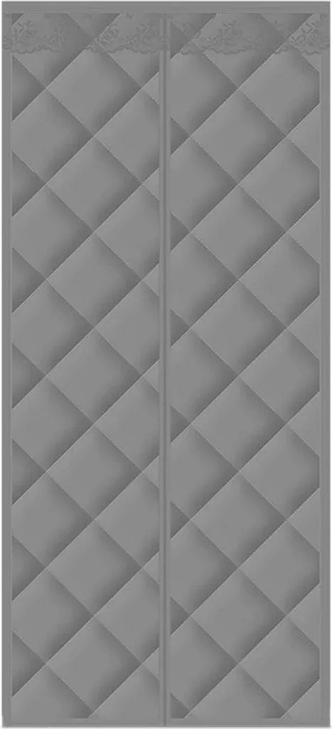 Isolant de porte magnétique 100 x 210 cm pour protéger du vent et froid
