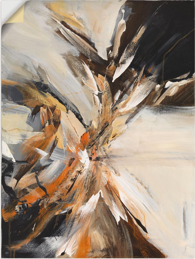 ARTland Wandbild, selbstklebend Abstrakt IV Größe: 60x80 cm
