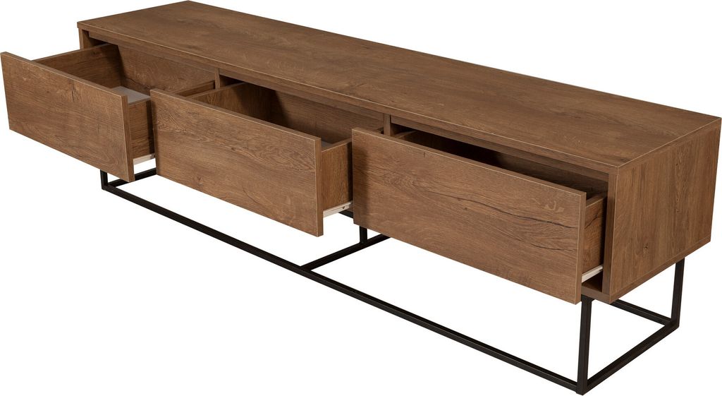 Skye Decor, Milo- Milo 180SPH, Nussbaumfarbe,Schwarz, Produktbild 4