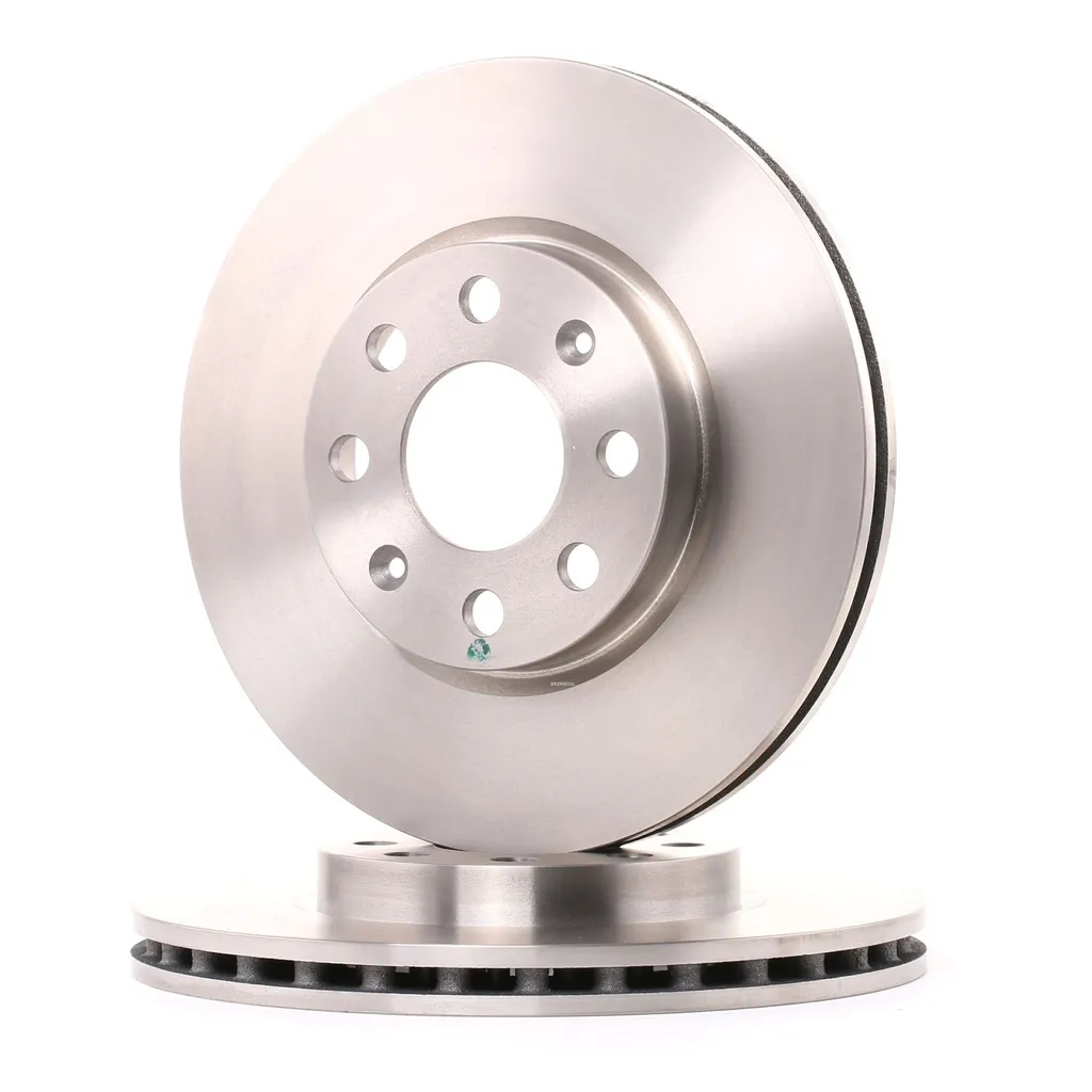 Disque de frein BREMBO 09.5843.34 en fonte traitée pour essieu avant x2