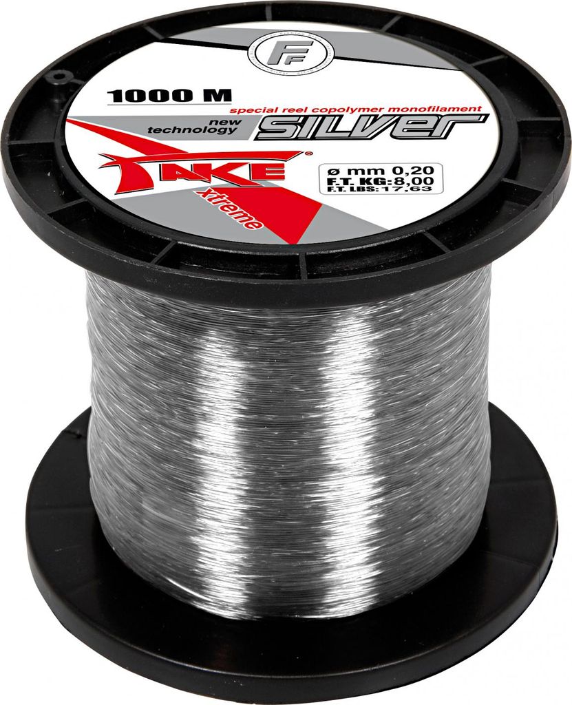 Fishing Ferrari Angelschnur Take Silver (transparent, 1.000 Produktbild 