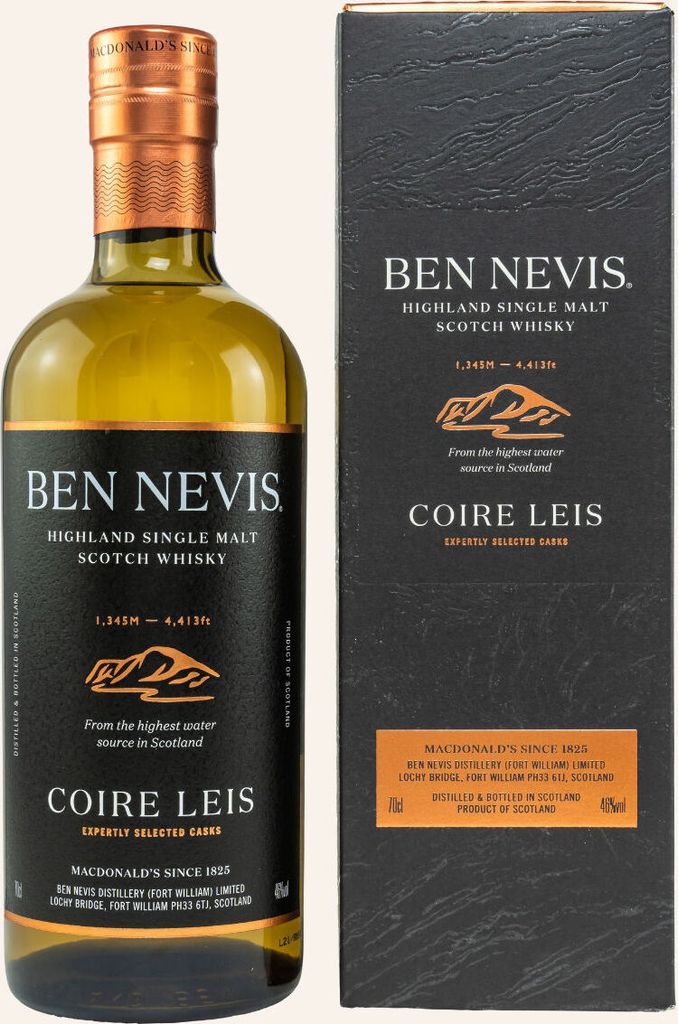 Ben Nevis Coire Leis - Single Malt Scotch Whisky