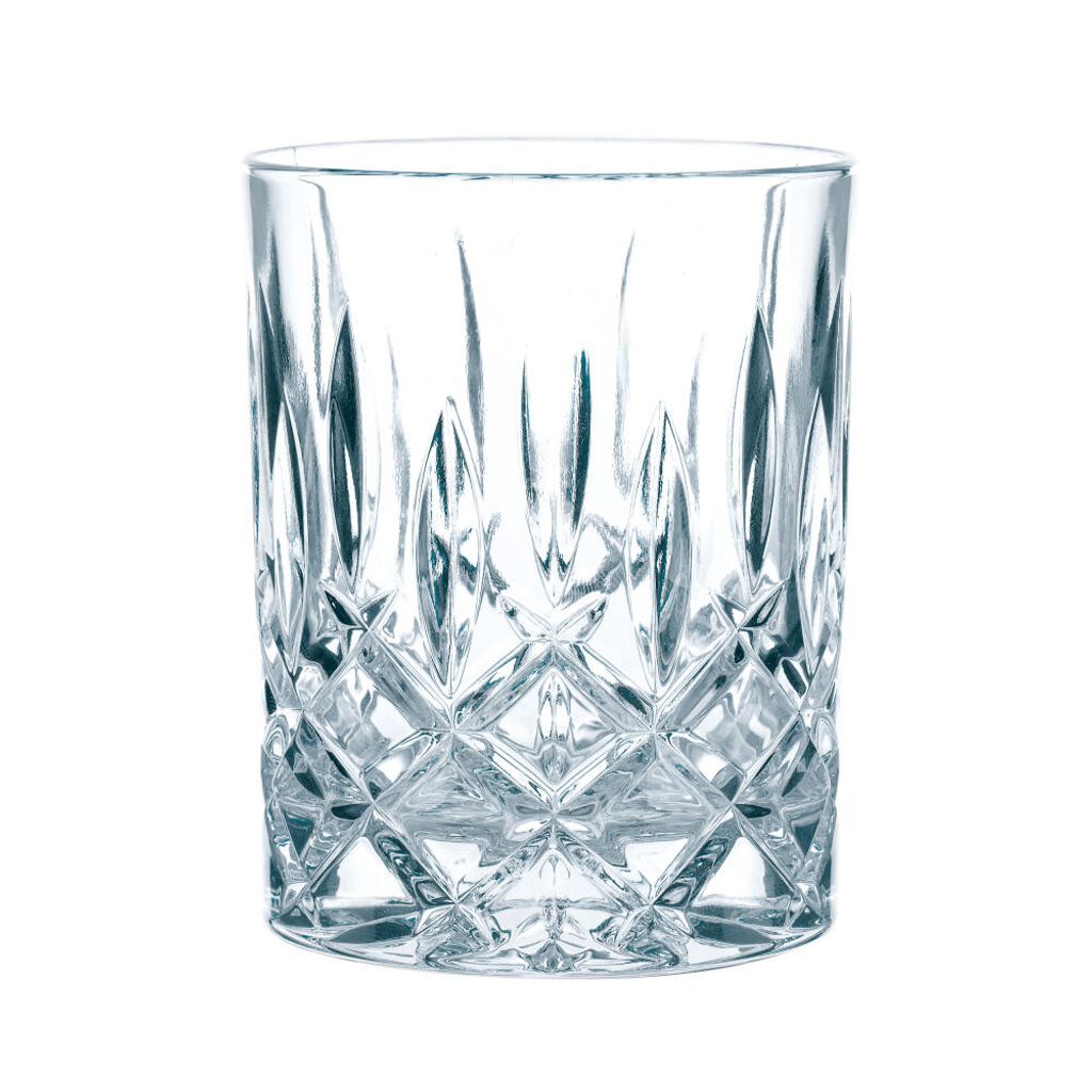 Nachtmann Noblesse Whiskybecher, 12er Set, Whiskyglas, Tumbler, Kristallglas, H 9.8 cm, 0091710-0