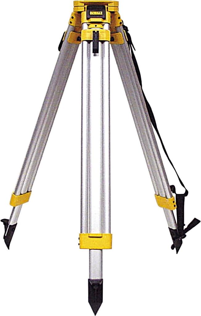 DeWALT Stativ Aluminium 5/8" Zoll DE0736-XJ - Arbeitshöhe bis 1,73 Meter - Zubehör für Laser und Messgeräte