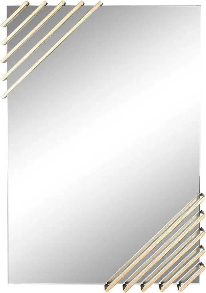 Miroir mural Or avec cadre épais Home ESPRIT - Design chic 63 x 6 x 93 cm