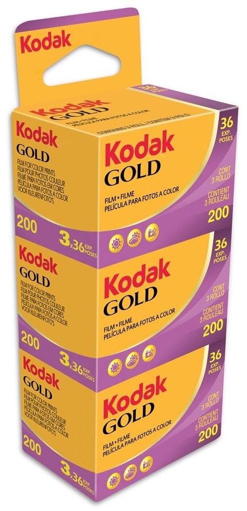 1 rol Kodak Gold, formaat 135/36 Productafbeelding 