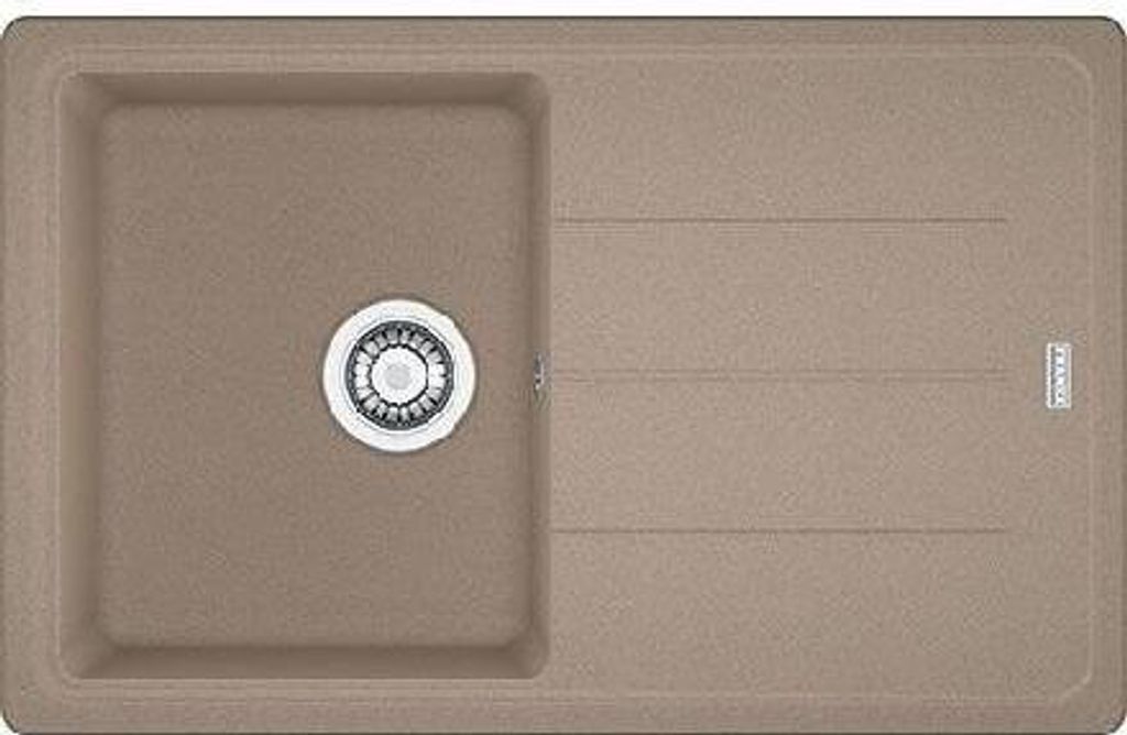 Franke Basis BFG 611-78, Unterbauspüle, Rechteckig, Fragranit, Beige, 1 Becken, Rechteckig