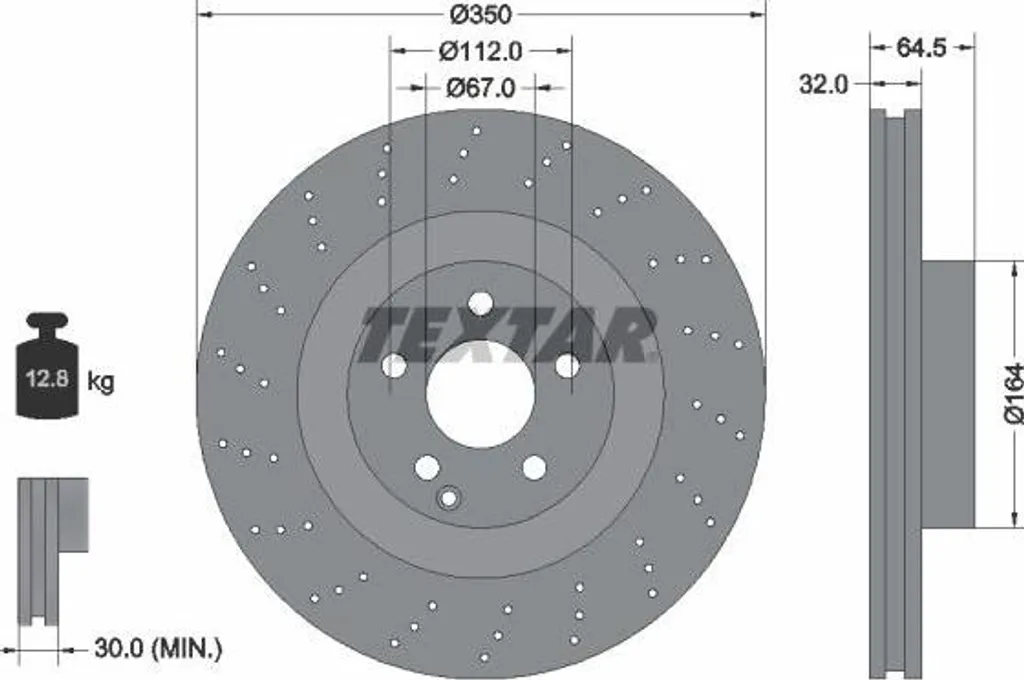 Disque de frein Mercedes Classe S SL et E : freinage stable et sécurisé