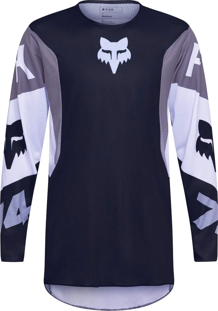 Maillot Motocross Fox 360 Tine Noir Blanc Gris Taille S pour Pilote MX