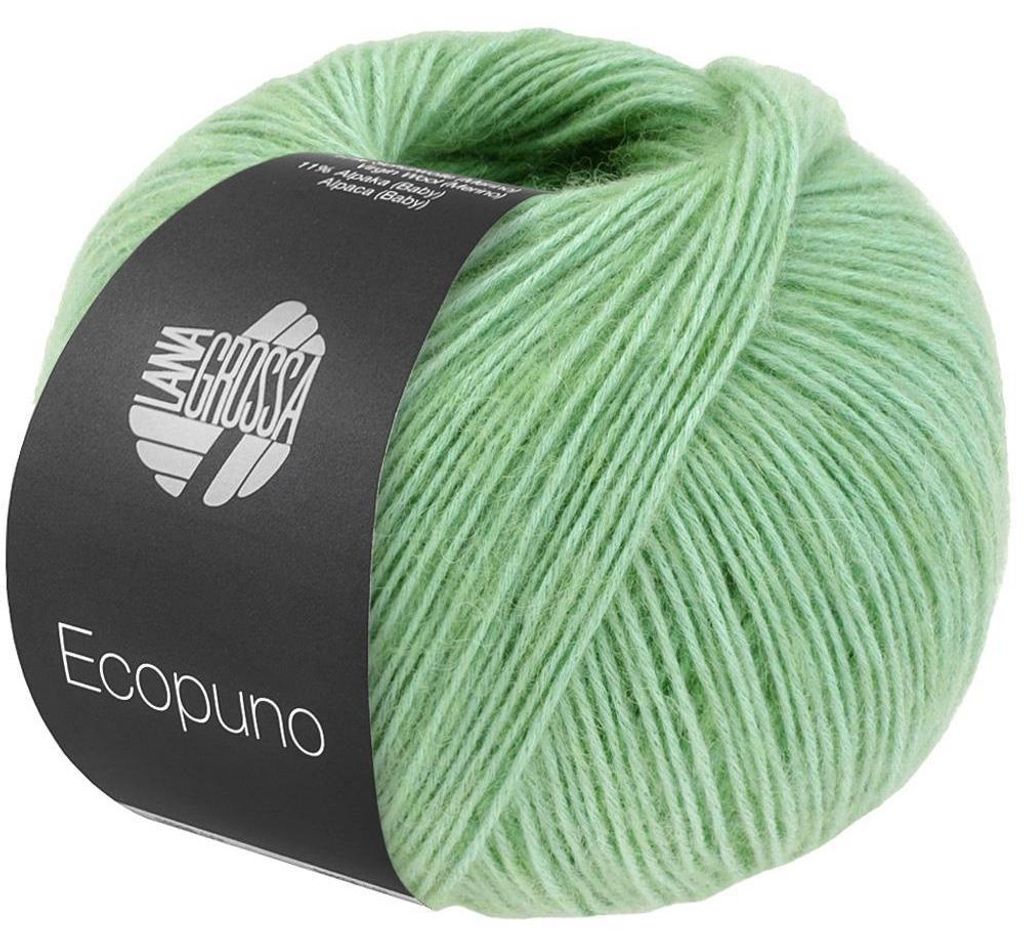 Lana Grossa - Ecopuno 0219 helles smaragd Produktbild 