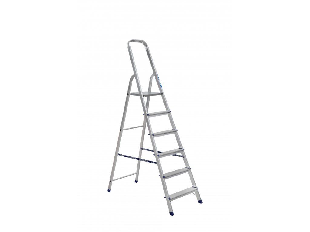 Alumet, schůdky 5 plus 1 stupeň, 123 cm Obrázek produktu 