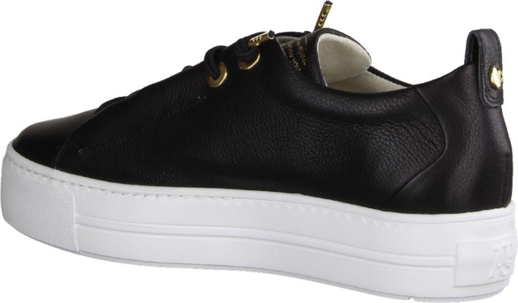 Paul Green Damen Sneaker Sneaker Low Leder schwarz 5 Produktbild 45