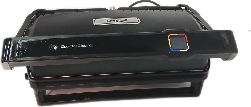 Tefal OptiGrill Elite XL GC760812, Schwarz, Edelstahl, Produktbild 