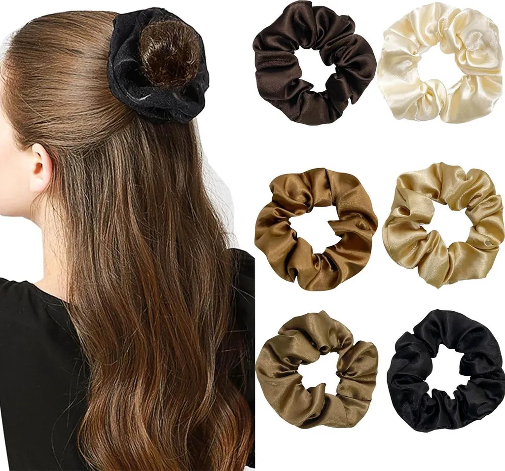 6 Scrunchies Seta Raso Donna: Accessori Capelli Must-Have 2026