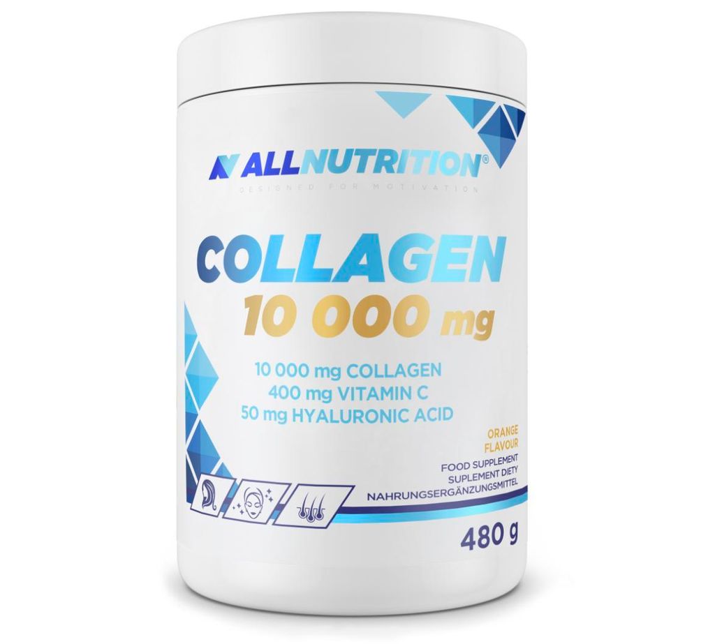 ALLNUTRITION Collagen Fish 10 000 mg 480g Orange Kollagen Produktbild 