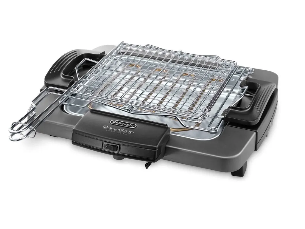 Gril de table électrique compact De'Longhi pour balcon et petite cuisine