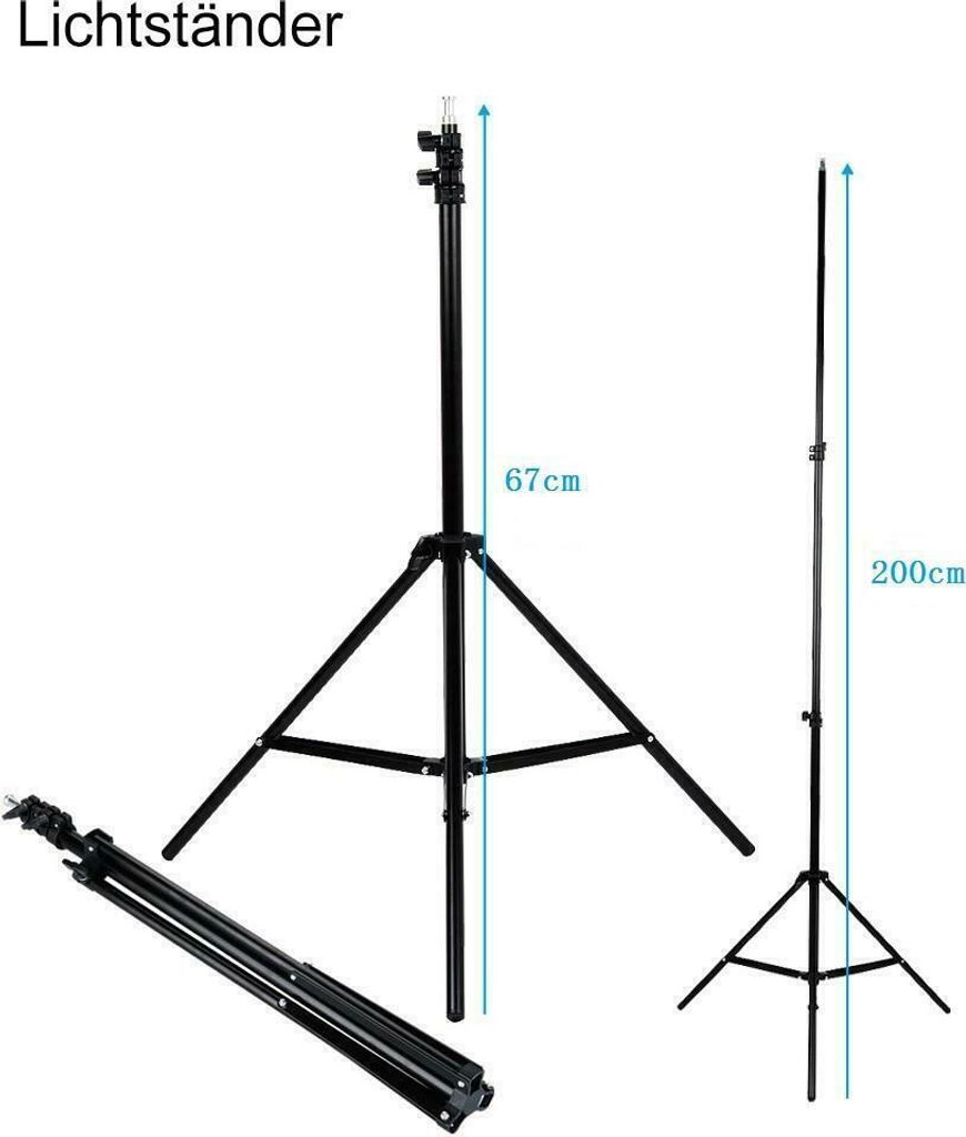 FCH Fotostudio Dauerlicht Softbox Set, Hintergrund Produktbild 7