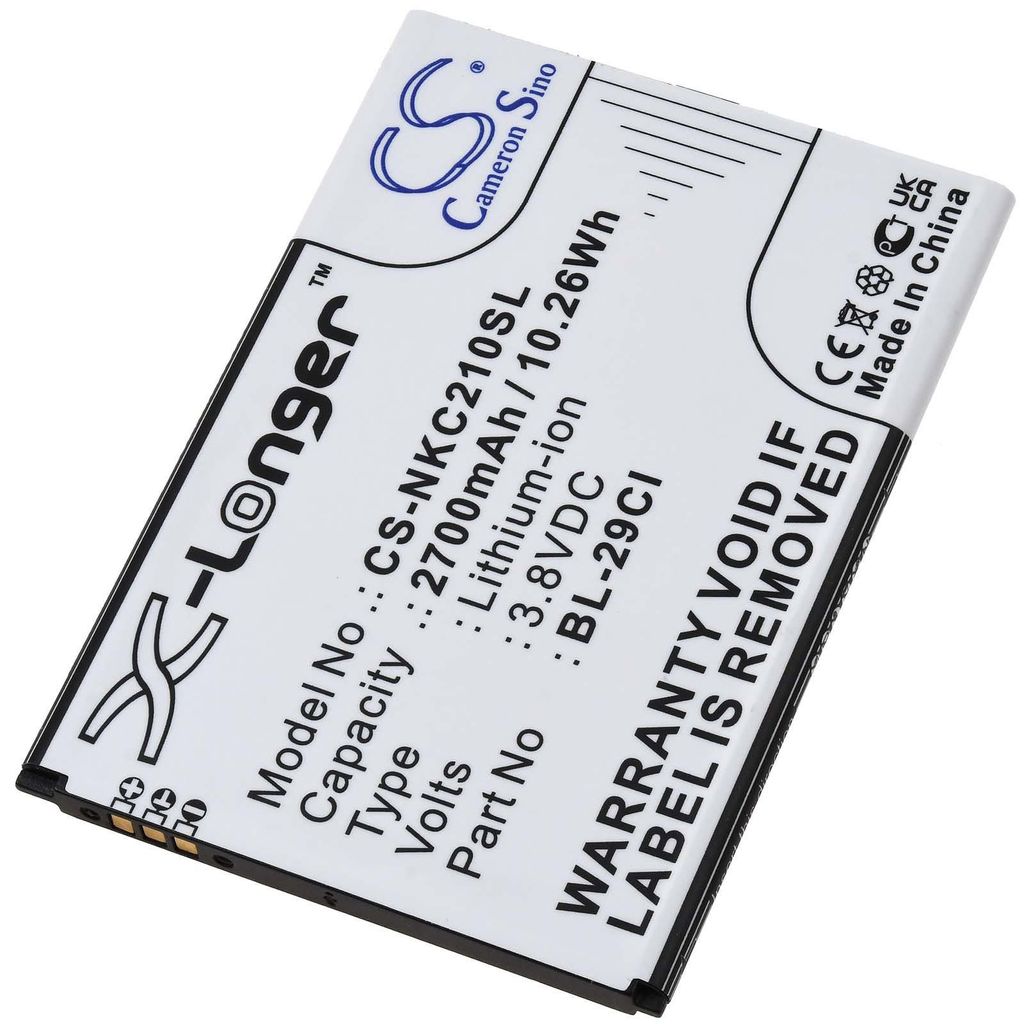 Akku kompatibel mit Nokia Typ BL-29CI Produktbild 