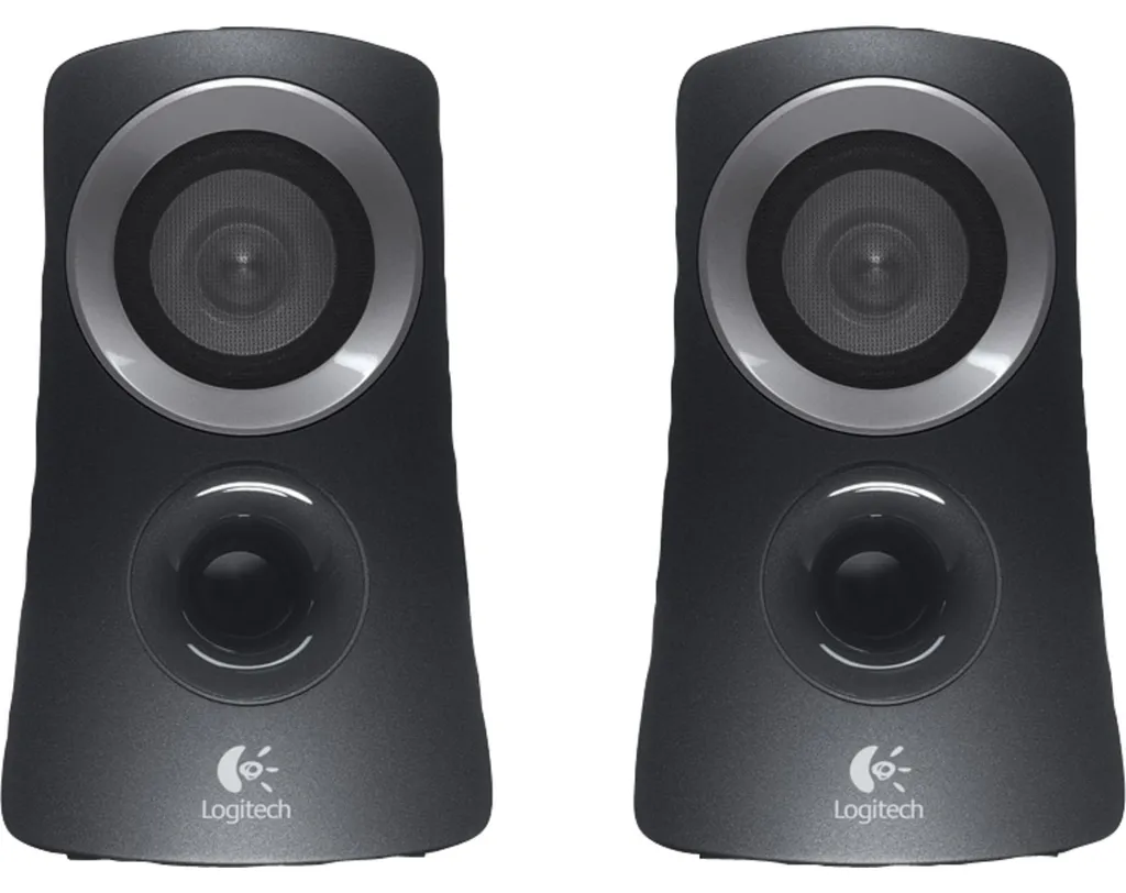 Enceintes PC 2.1 Logitech Z313 Son Multimédia avec Commande Filaire Noir - 9
